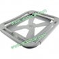 Silicone Hollow Case Cover Skin with Non-slip Handle for iPad 2 3 Gray