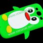 Cute 3D Cartoon Penguin Silicone Case for Samsung Galaxy S3 i9300 Green
