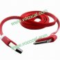 Dual Color Noodle Flat USB Data Cable Line Cord for iPhone 4 4S iPad 2 3
