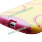 Dual Colors Hard Case Case Cover Skin for Samsung i9300 Galaxy S3 Yellow