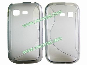 S Line Soft Flexible TPU Case Cover Skin for Samsung Galaxy Pocket S5300