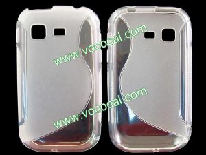 S Line Soft Flexible TPU Case Cover Skin for Samsung Galaxy Pocket S5300