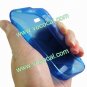 S Line Soft Flexible TPU Case Cover Skin for Samsung Galaxy Pocket S5300 Blue