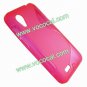 S Line Soft Flexible TPU Case Cover Skin for HTC Desire VT T328t Pink