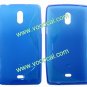 S Line Soft TPU Case Cover Skin for Sony Xperia Z LT30p Blue