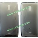 S Line Soft TPU Case Cover Skin for Sony Xperia Z LT30p Clear Gray