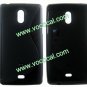 S Line Soft TPU Case Cover Skin for Sony Xperia Z LT30p Black