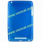 TPU Tablet Case Cover Skin for Google Nexus 7 Blue