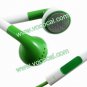 Earphone Headphones with Remote Mic for iPhone 5 4 4S iPod iPad Green