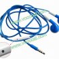 Earphone Headphones with Remote Mic for iPhone 5 4 4S iPod iPad Blue
