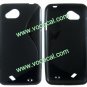 S Line Soft Flexible TPU Case Cover Skin for HTC Desire VC T328d Black