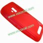 S Line Soft Flexible TPU Case Cover Skin for Nokia Lumia 610 Red