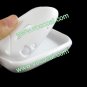 S Line Soft Flexible TPU Case Cover Skin for HTC Z520e One S White