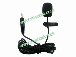 3.5mm Hands Free Clip On Lapel Microphone Mini Mic for PC Computer Laptop