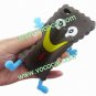 Brown 3D Sponge Cartoon Figure Detachable Silicone Case Cover for iPhone 4 4G 4S