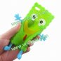 Green 3D Sponge Cartoon Figure Detachable Silicone Case Cover for iPhone 4 4G 4S