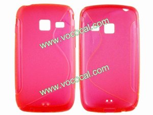 S Line Soft TPU Case Cover Skin for Samsung Galaxy Y Duos S6102 Pink