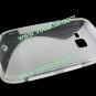 S Line Soft TPU Case Cover Skin for Samsung i779 Clear Color