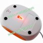 Dual Colors Optical USB Wired Round Mouse Mice for PC Laptop Orange Mixed White