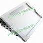 PU Leather Case Cover Skin for iPad 2 3 with Dormancy Function White with Black Dots