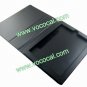 PU Leather Case Cover Skin for iPad 2 3 with Dormancy Function Black with White Dots