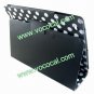 PU Leather Case Cover Skin for iPad 2 3 with Dormancy Function Black with White Dots