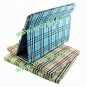 Light Blue PU Leather Case Cover Skin for Apple iPad 2 3 with Dormancy Function