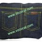 Jeans Style Laptop Sleeve Case Cover Skin for Apple Ipad 3 Black