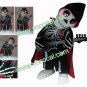 Electric Toy Lighted Skull Ghost With Guitar Halloween Props