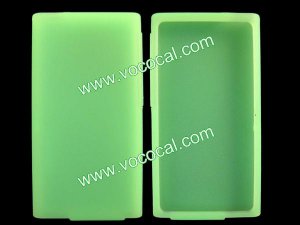 Soft Silicone Protective Case Cover Skin for iPod Nano 7 Green