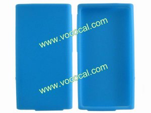 Soft Silicone Protective Case Cover Skin for iPod Nano 7 Sky Blue