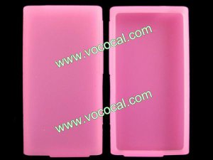 Soft Silicone Protective Case Cover Skin for iPod Nano 7 Pink