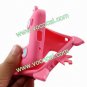 Rose 3D Pig Cartoon Silicone Gel Case Cover for Samsung Galaxy S2 i9100 i9108