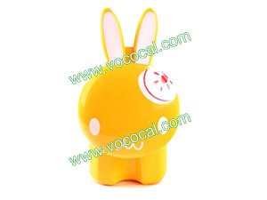 Yellow Rabbit LED Foldable Rechargeable Touch Sensor Table Reading Light Lamp