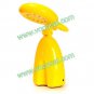 Yellow Rabbit LED Foldable Rechargeable Touch Sensor Table Reading Light Lamp