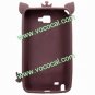 Brown 3D Pig Cartoon Silicone Gel Case Cover for Samsung Galaxy Note i9220