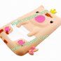 3D Pig Cartoon Silicone Gel Case Cover Skin for Samsung Galaxy Note i9220