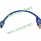 30cm USB 2.0 A Male to Mini USB Male 5pin Data Power Cable Cord
