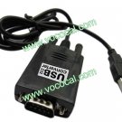 USB to RS-232 Serial 9 Pin DB9 Converter Adapter Cable Driver Cord