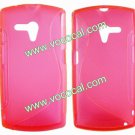 S Line Soft Flexible TPU Case Cover Skin for Sony Xperia Neo L MT25i Pink S Line Soft Flexible TPU Case Cover Skin for Sony Xperia Neo L MT25i Pink