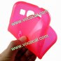 Clear Peach X Shape Soft TPU Case Cover Skin for Samsung i9300 Galaxy S3 SIII