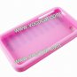 Pink Piano Key 3D Soft Silicone Back Case Cover Skin for iPhone 4 4G 4S