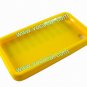 Yellow Piano Key 3D Soft Silicone Back Case Cover Skin for iPhone 4 4G 4S