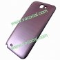 Brushed Housing Back Battery Cover for Samsung Galaxy Note 2 N7100 Light Purple