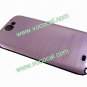 Brushed Housing Back Battery Cover for Samsung Galaxy Note 2 N7100 Light Purple