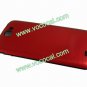 Brushed Housing Back Battery Cover for Samsung Galaxy Note 2 N7100 Black-Red