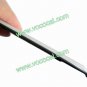 Brushed Housing Back Battery Cover for Samsung Galaxy Note 2 N7100 Black-Silver