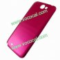 Brushed Housing Back Battery Cover for Samsung Galaxy Note 2 N7100 White-Rose