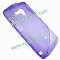 S Line Soft Flexible TPU Case Cover Skin for Sony Xperia Neo L MT25i Purple