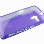 S Line Soft Flexible TPU Case Cover Skin for Sony Xperia Neo L MT25i Purple